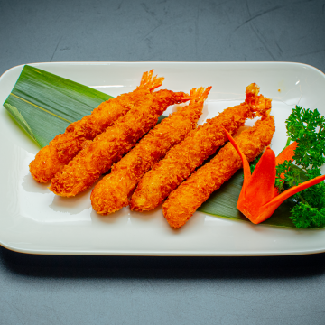 Tempura aux crevettes